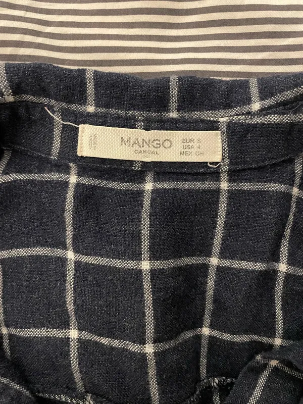 Mango Plaid Dress - Image 3