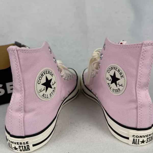 Converse Chuck Taylor All Star Womens 8.5 UK 6.5 Valentine Heart Charm‎ Pink - Image 7