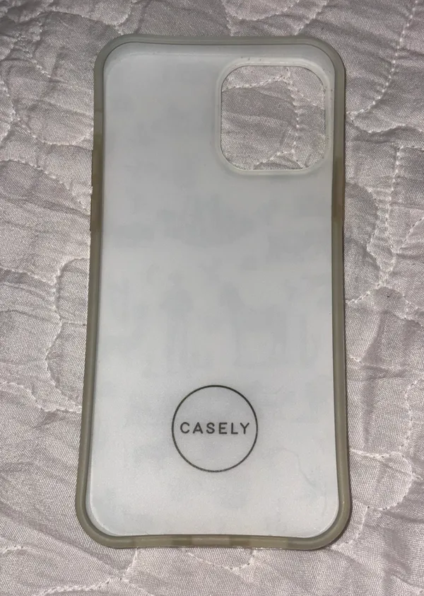 Casely iPhone 12 Case White - Image 2