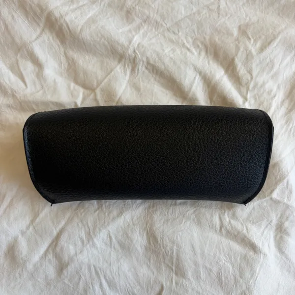 Ray-Ban Black Leather Sunglasses Case - Image 2