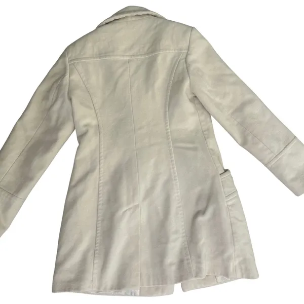 George Simonton vintage lambswool cream ivory preppy winter peacoat y2k 6‎ - Image 2