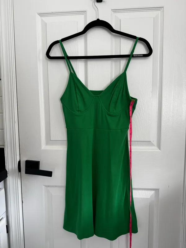 Wild Fable Green Mini Dress - Image 5