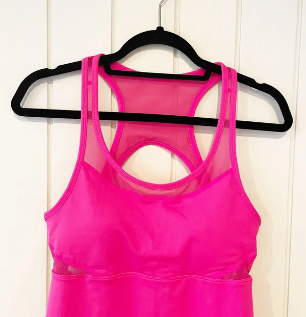 Fabletics Hot Pink Tropez Athletic Dress Size Medium - Image 5