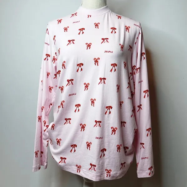 Skims Boyfriend Long Sleeve Top - Image 3