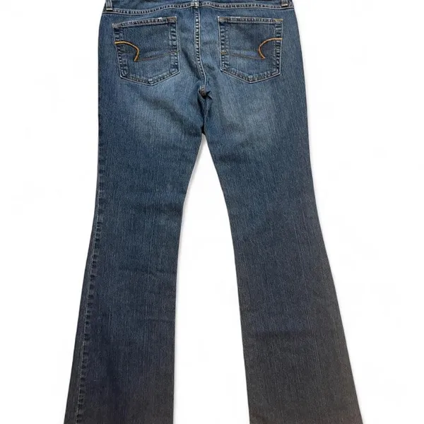 Vintage Y2K American Eagle Favorite Boyfriend Bootcut Jeans Size 8 - Image 5