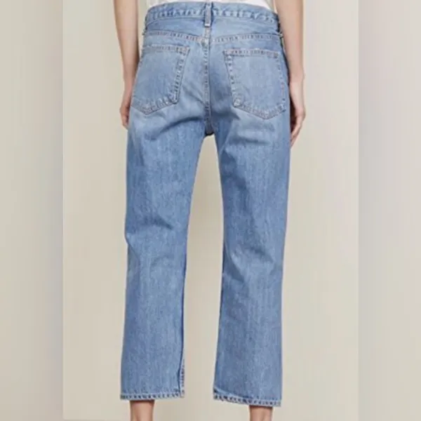 Rag‎ & Bone Distressed Boy Jean in Hel Blue Size 25 - Image 2