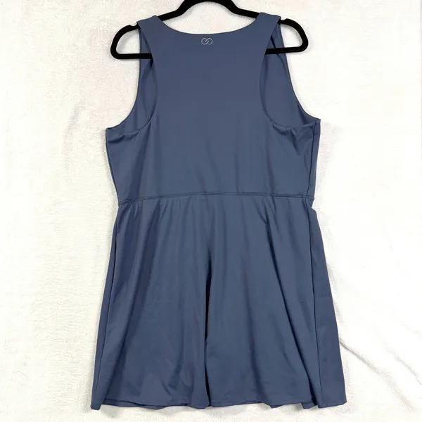CALIA XXL Slate Blue Mini Dress Shorts Activewear Sporty Summer Tennis Outdoor - Image 3