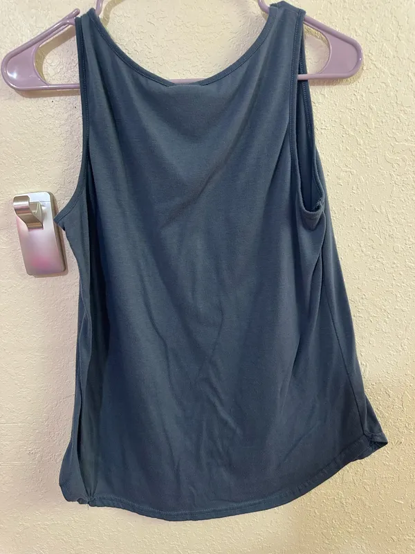 Women’s Medium Tank Top Blue - Image 2