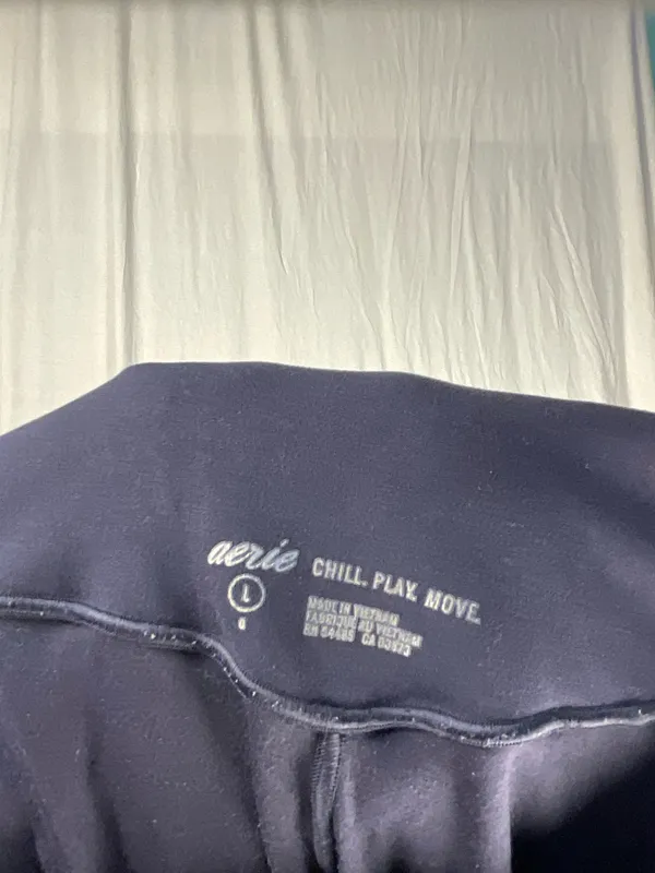 Aerie Leggings Chill Play Move Navy Blue - Image 3