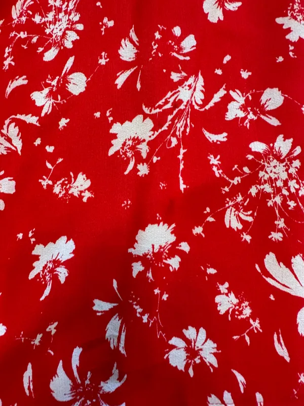 Free People Color My World Red Jumpsuit - Image 6