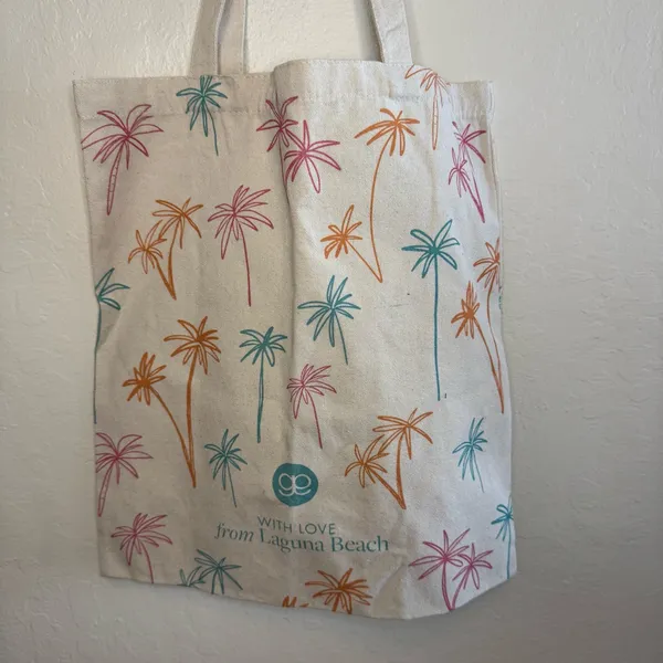 NWOT: Gorjana Palm Tree Prince Canvas Tote Bag - Image 2