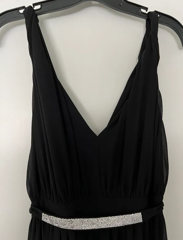 EXPRESS Long Black Formal Dress - Image 3
