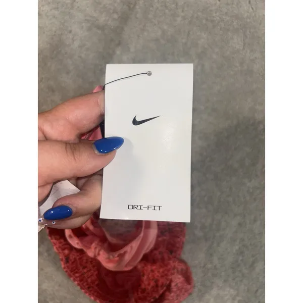 Nike Women's One Dri-FIT Mid-Rise 3" Brief-Lined‎ Shorts, Coral Chalk Xs NEW - Image 6