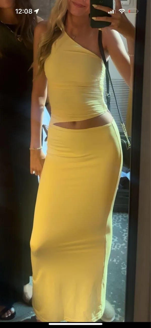 Peppermayo Yellow Maxi Dress - Image 3