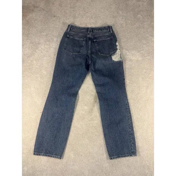 good american good vintage jeans 4/27 Distressed‎ EUC - Image 7