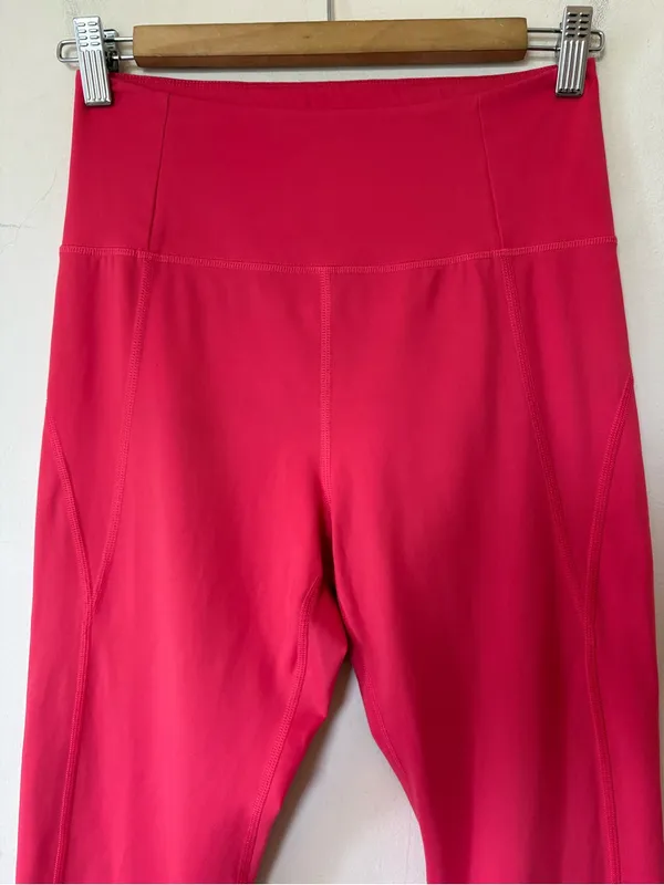 Girlfriend Collective Compressive High-Rise Legging 23.75” Berry Pink Medium - Image 2
