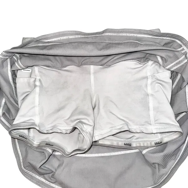 Lululemon Pace Rival Pleated Gray Mini Skort 2 - Image 6