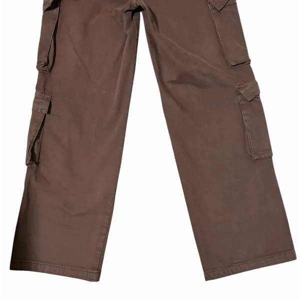 Pacsun‎ Eco 90's Baggy Cargo Pants Brown Women's Size 26 - Image 6