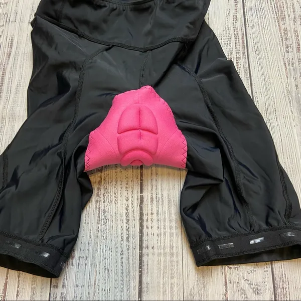 4 U Cycling Padded 9” Black Shorts. Size XSmall. NWT - Image 5