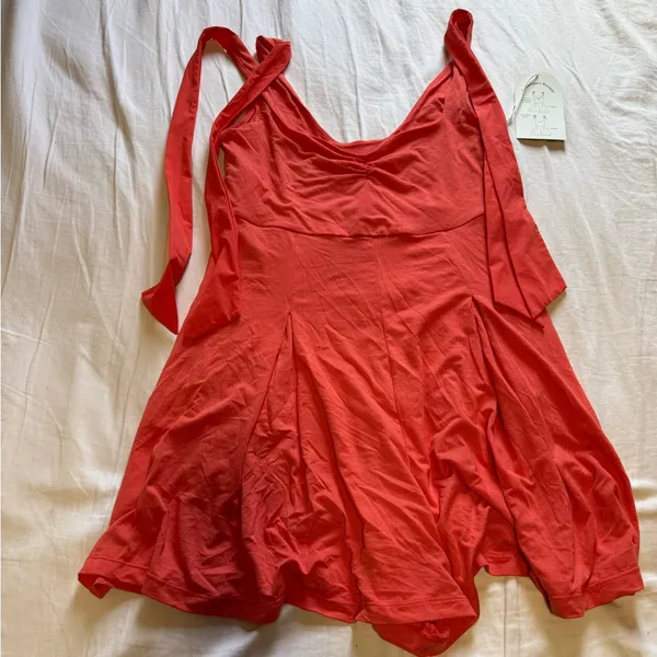 Blogilates Sweetheart Romper Red - Image 3