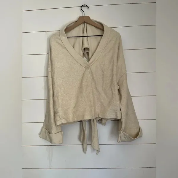 Nwot free people alyria solid pullover sweater - Image 6