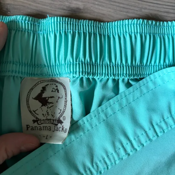 Panama Jack Teal Shorts - Image 3