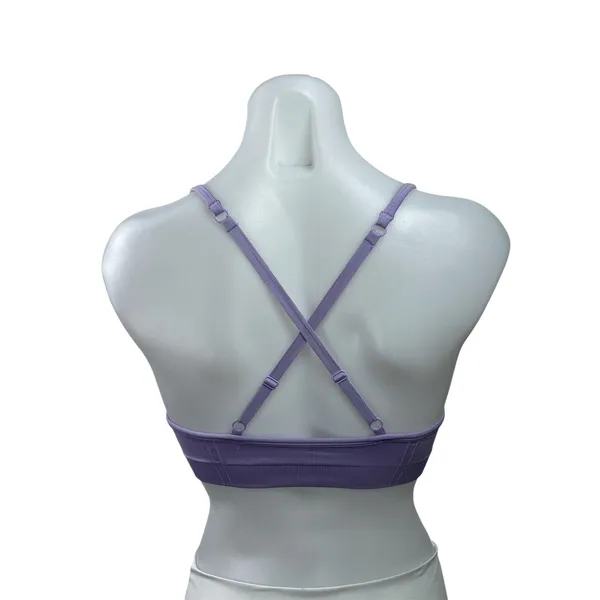 Oner Active Everyday Purple Crossback Workout Active Sports Bra Crop Tank Top S - Image 3