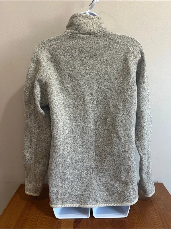Patagonia Gray 1/4 Zip Better Sweater Pullover - Image 7