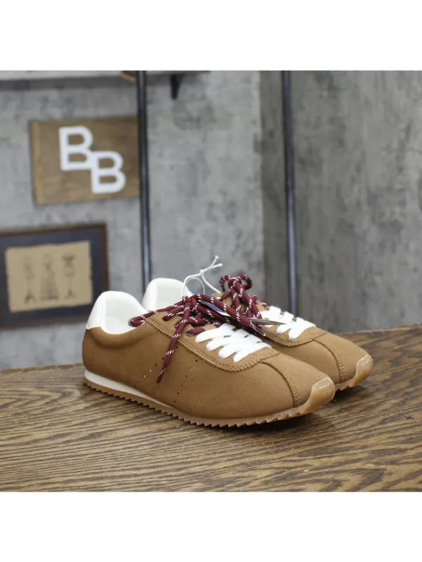NWT Universal Thread JoJo Sneakers Double Lace Low Top 94462312 Brown 6.5M - Image 2