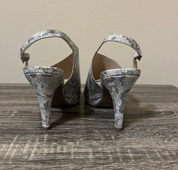 Andrew Geller Snakeskin Heels 10 - Image 5