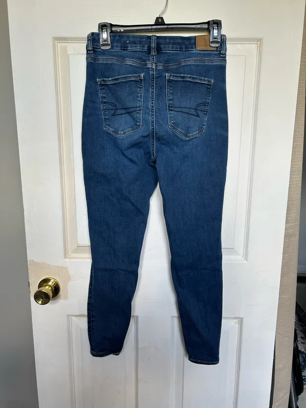 American Eagle Next Level Stretch Jeggings Curvy High-Rise - Image 2