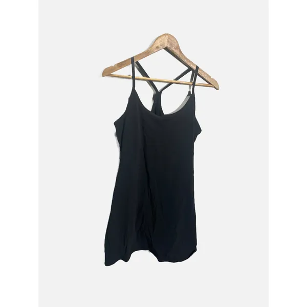 Outdoor Voices Exercise Dress Women Small Black Athletic Racerback Athleisure - Image 2