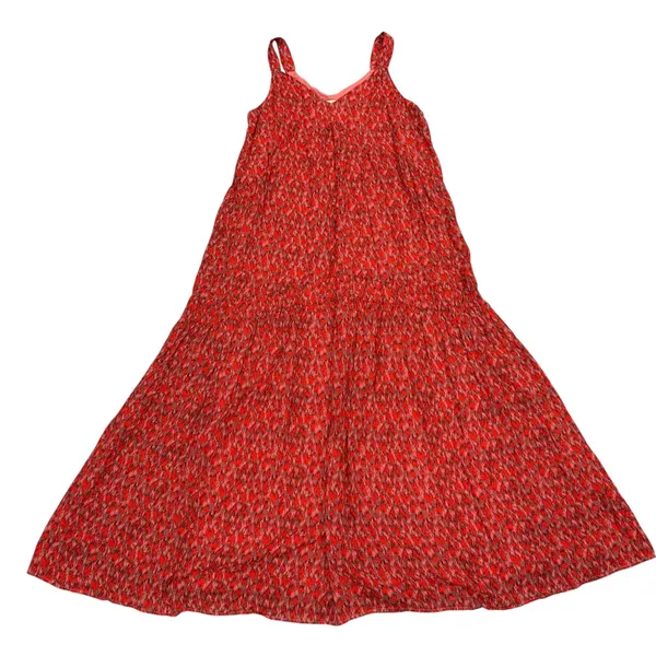 Joie Tea Rose Sleeveless Cotton Maxi Dress Medium - Image 4