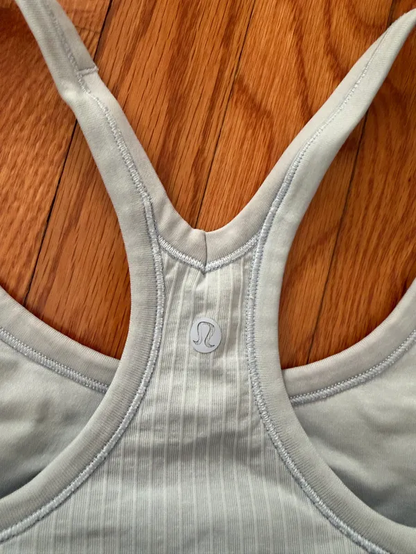 Lululemon Light blue ebb to street tank size 8 - Image 3