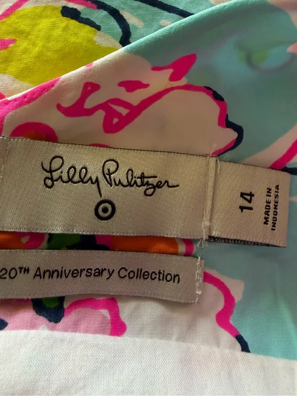 Lilly Pulitzer x Target 20th Anniversary Collection Shift Dress Size 14 - Image 3