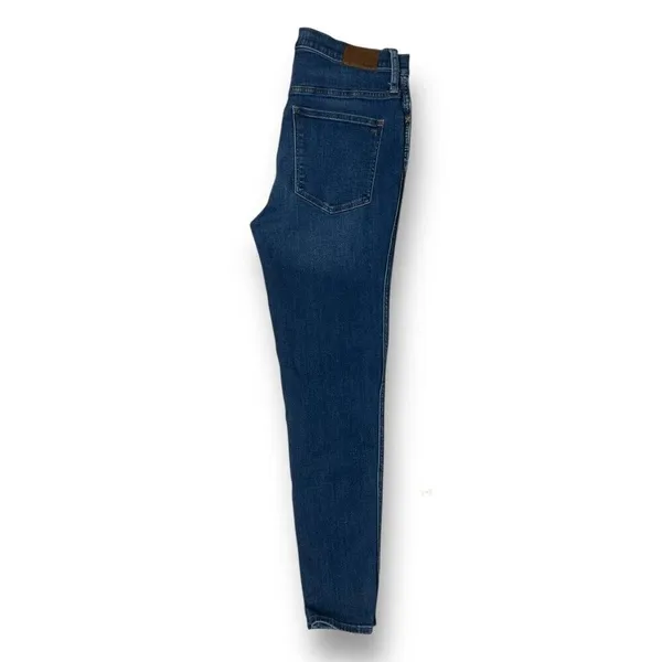 Madewell 10"‎ High Rise Roadtripper 30 Skinny Jeans Dark Wash Stretch Blue Denim - Image 8