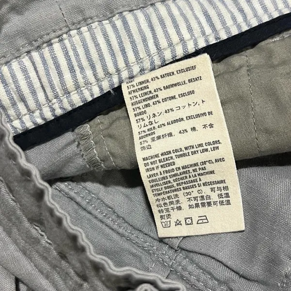 Vintage Y2K Abercrombie & Fitch Tie Shorts - Image 5