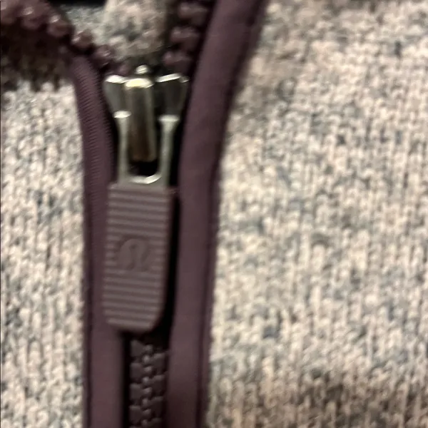 Lululemon Heather Purple Women‎ Long Sleeve 1/2 Zip Up Pullover Hoodie Jacket 8 - Image 5