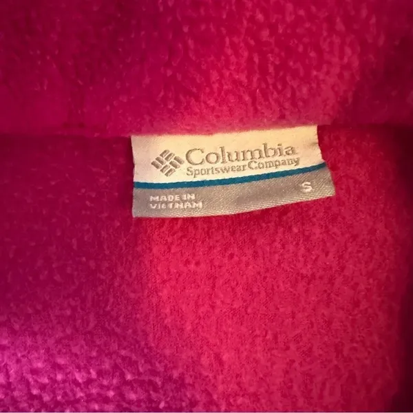 Columbia Women’s Benton Springs™ Fleece Vest hot pink size S - Image 5