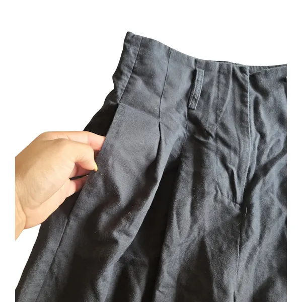 Gentle Herd Black Linen Pants Size: S - Image 4