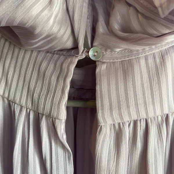 ENTRO Knee-Length Mock Neck Lavender Dress - Large - NWT - Image 8