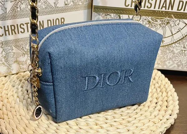 Dior Bag Makeup Cosmetic Case Pouch - Image 4