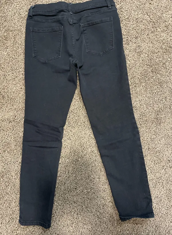 Skinny Black Ankle Jeans - Image 2