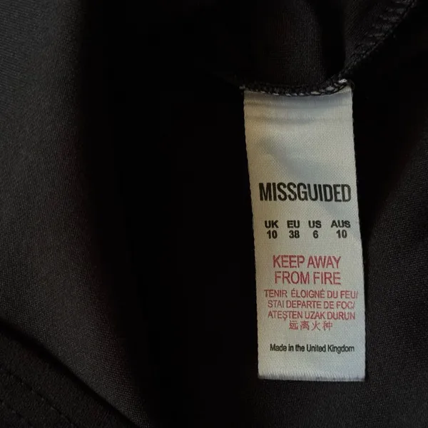 Missguided Cold Shoulder Ruffled Midi Dress - Image 8