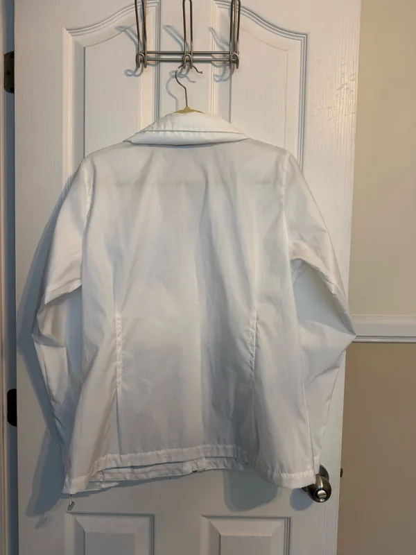 White Columbia Rain Jacket - Image 2
