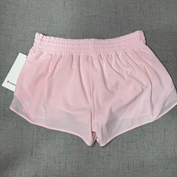 Lululemon Hotty Hot High Rise Athletic Shorts Strawberry Milkshake Pink 12 NWT - Image 7