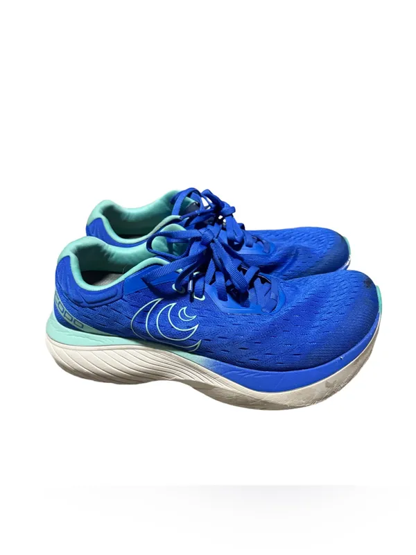 Topo Athletic Women's Atmos Running Shoe Size 10 Blue Aqua Lace Up Workout - Image 2