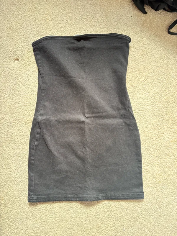 ZARA Bandeau Stretch Mini Dress - Image 5