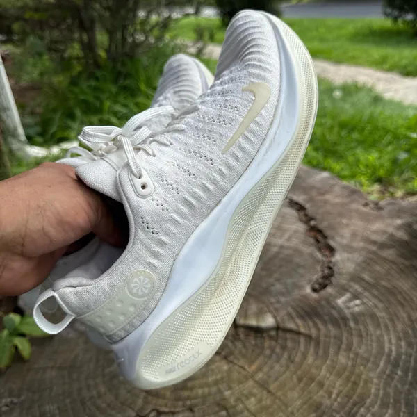 Nike ReactX Infinity Run 4 White Sail Coconut Milk Chrome Women's shoes size 9.5 - Image 4
