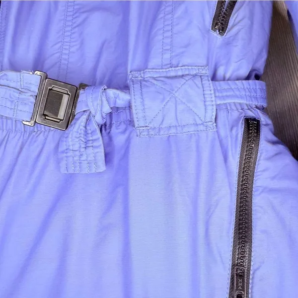 Vintage 1980s 90s Ski Suit One Piece Snowsuit Mountain Goat Snow Bibs retro 10 - Image 4